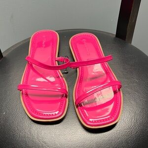 Vibrant Fuchsia Sandals